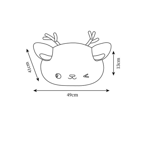 Cartoon_Deer_Ceiling_Lamp_size