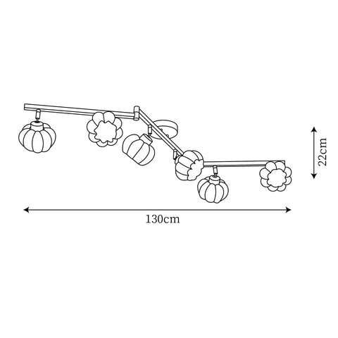 Venus_Pumpkin_Ceiling_Lamp_size