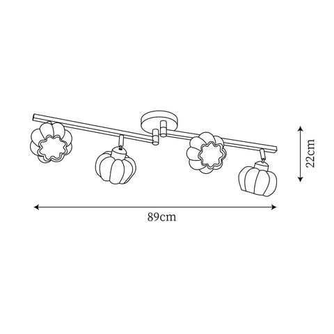 Venus_Pumpkin_Ceiling_Lamp_size