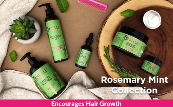 Rosemary Mint Organics Set Infused with Biotin (5 Pieces)