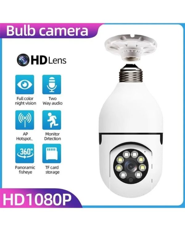 360° WIRELESS WIFI SECURITY CAMERA FOR HOME/OFFICE