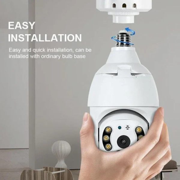 360° WIRELESS WIFI LIGHT BULB SECURITY CAMERA (Copy) - Image 5