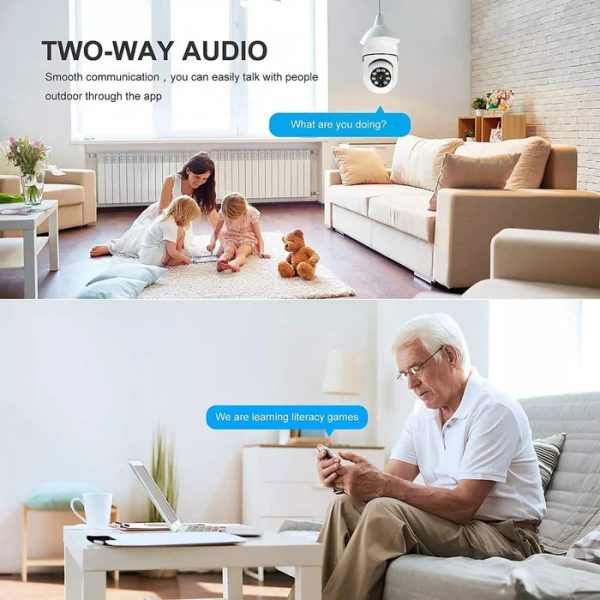 360° WIFI BULB SECURITY CAMERA - Image 7