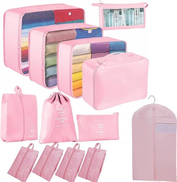 13 Pcs Packing Cubes for Storage Luggage - Image 11