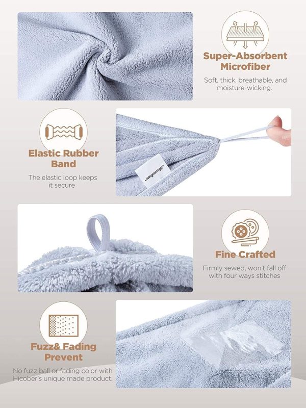 Microfiber Hair Towel 3 Packs - Image 8