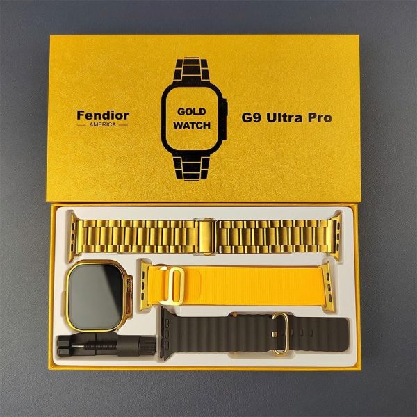 G9 Ultra Pro Golden Edition Smart Watch - Image 6