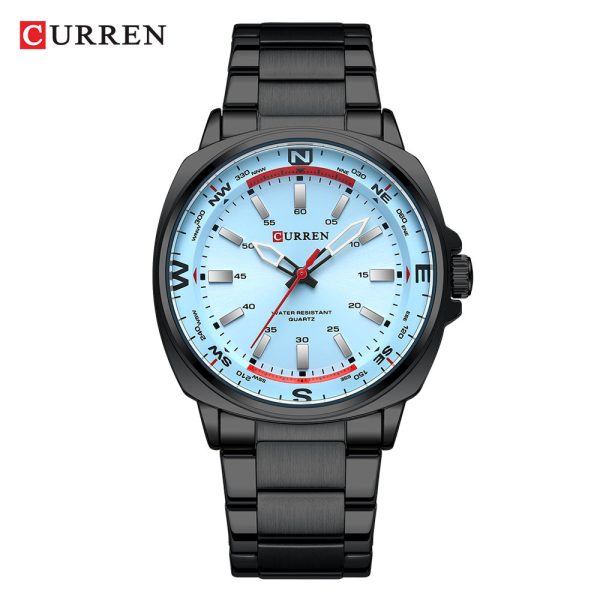 CURREN Stainless Steel Watch For Men With Box 8455 - Image 6