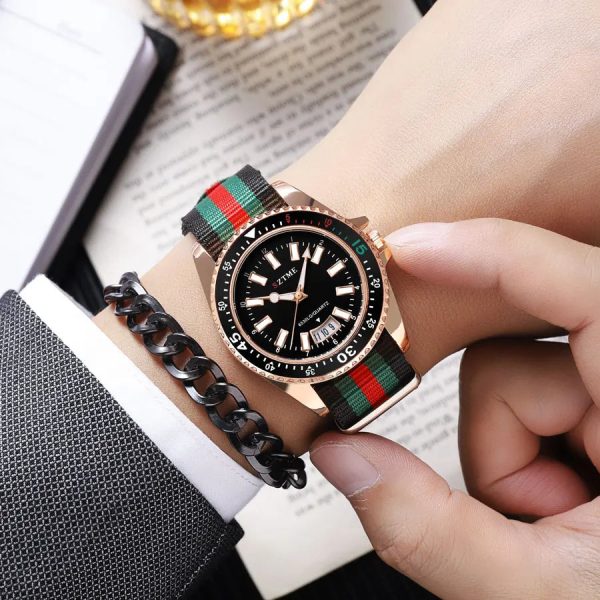 Stylish Night Light Quartz Watch for Men & Women | Limited Time Offer - Image 5