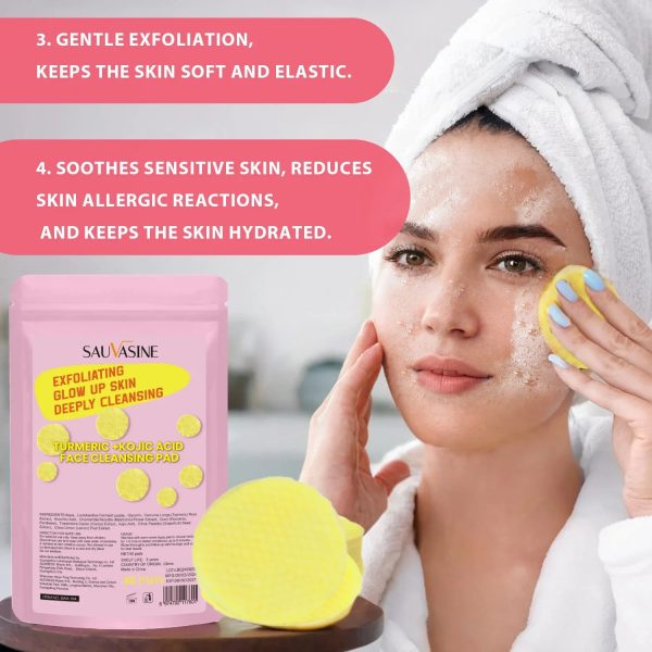 🎁LAST DAY 49% OFF🔥Turmeric Kojic Acid Cleansing Pads - Image 10