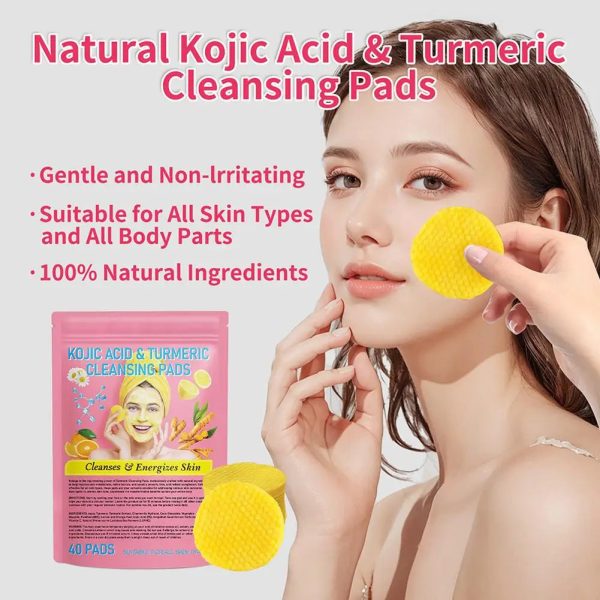 Turmeric Kojic Acid Cleansing Pads - Image 15