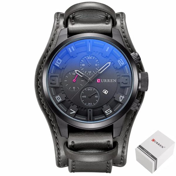 100% Original Watch Male Waterproof (Box) Curren 8225 - Image 10