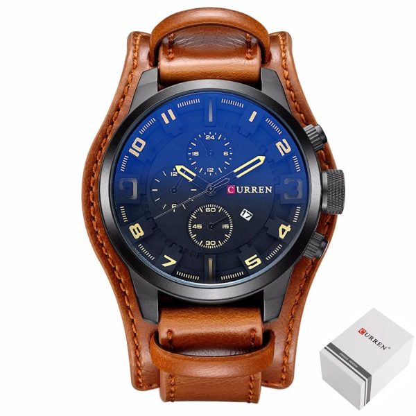 100% Original Watch Male Waterproof (Box) Curren 8225 - Image 9