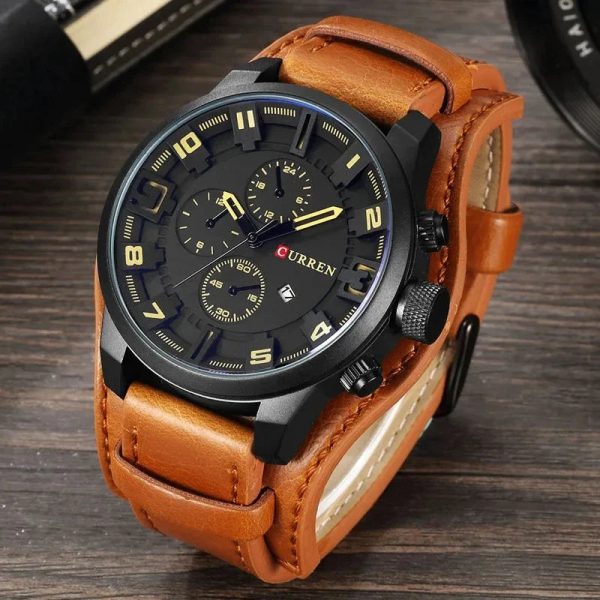 100% Original Watch Male Waterproof (Box) Curren 8225