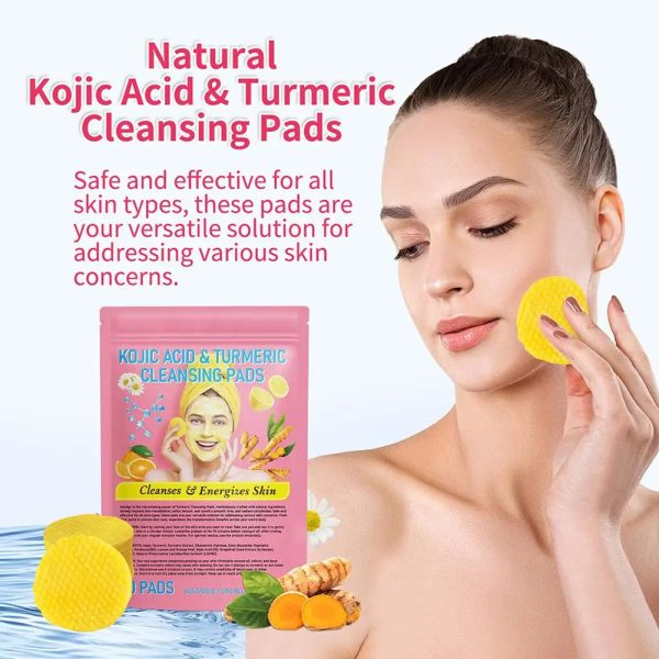 Turmeric Kojic Acid Cleansing Pads - Image 13