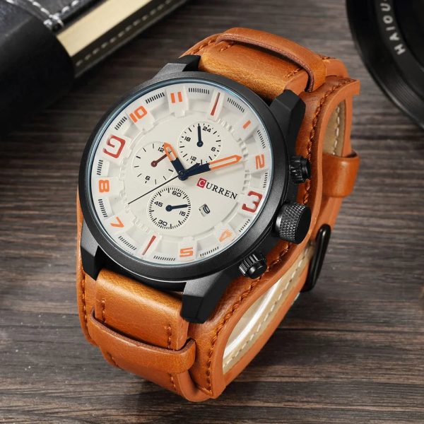 100% Original Watch Male Waterproof (Box) Curren 8225 - Image 5