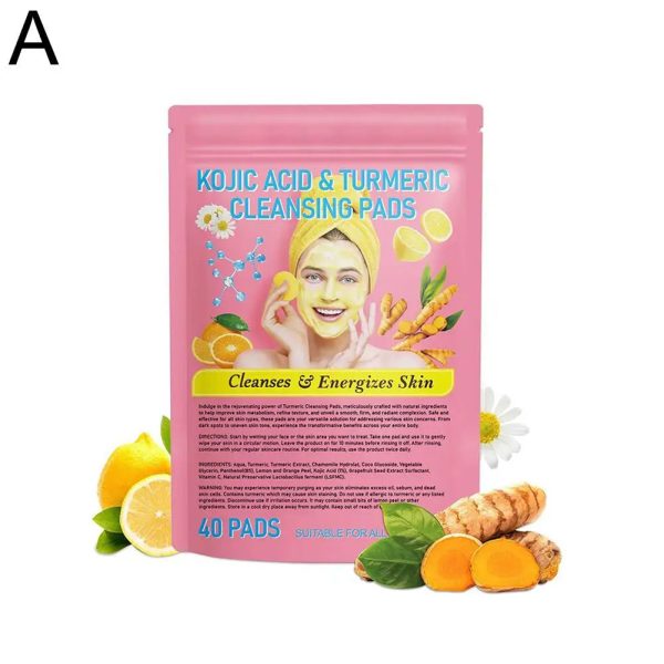 Turmeric Kojic Acid Cleansing Pads - Image 18