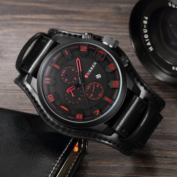 100% Original Watch Male Waterproof (Box) Curren 8225 - Image 3