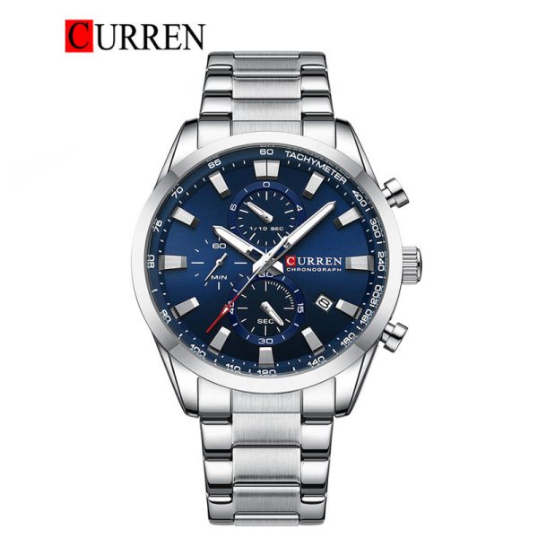 CURREN Stainless Steel Watch For Men With Box - Image 3