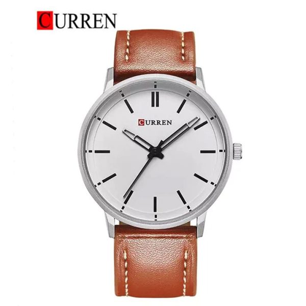 CURREN Original Brand Leather Straps Wrist Watch For Men With Brand (Box & Bag)-8233