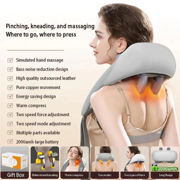 Massagers for Neck and Shoulder with Heat - Image 5