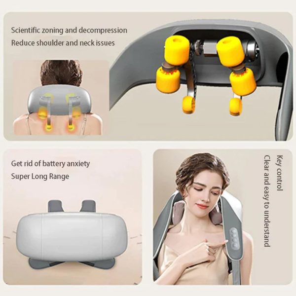 Massagers for Neck and Shoulder with Heat - Image 8