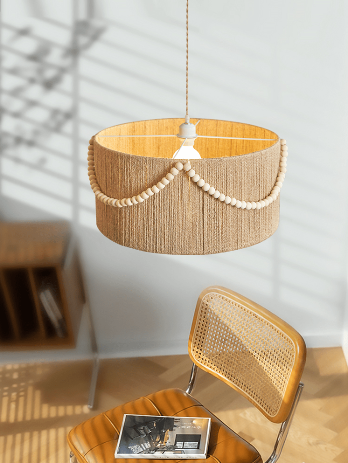 Beaded Boho Pendant Lamp - Image 7
