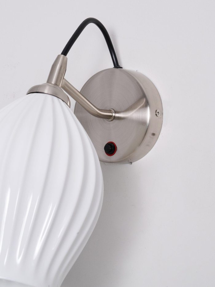 Ceramic Ribbed Wall Light - Image 22