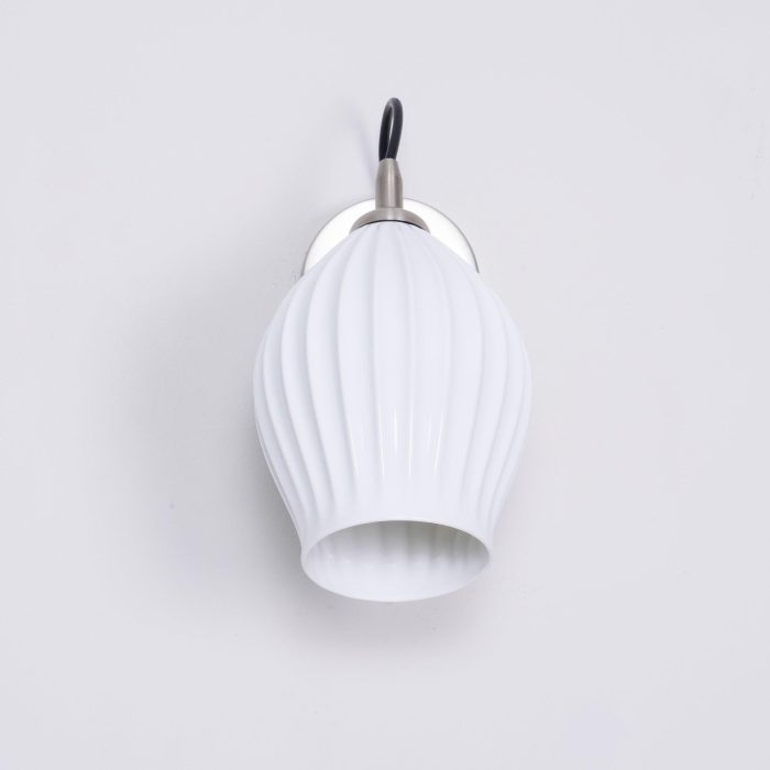 Ceramic Ribbed Wall Light - Image 13