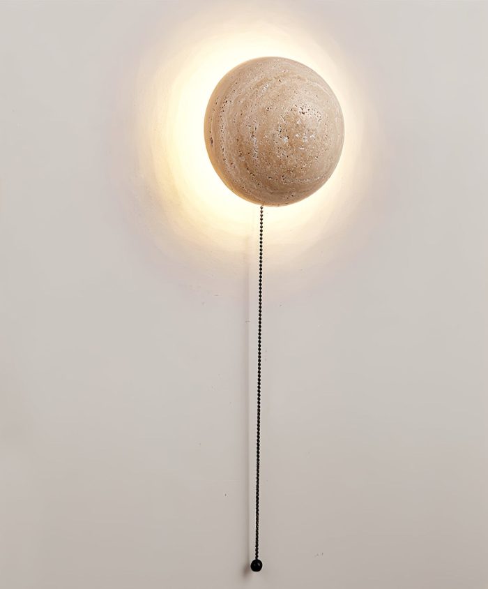 Luna Travertine Wall Light - Image 11