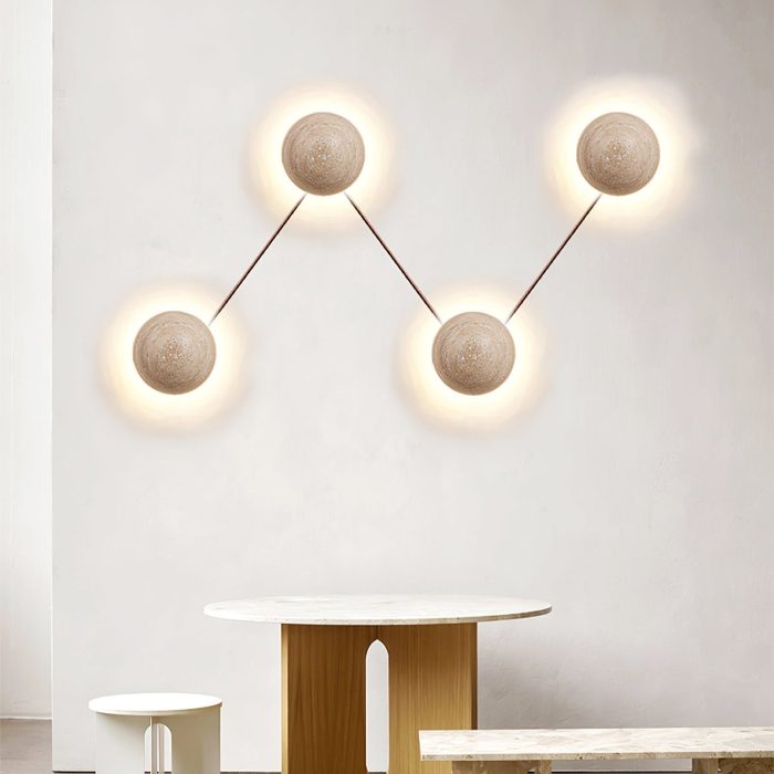 Luna Travertine Wall Light - Image 4