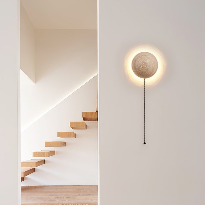 Luna Travertine Wall Light - Image 3