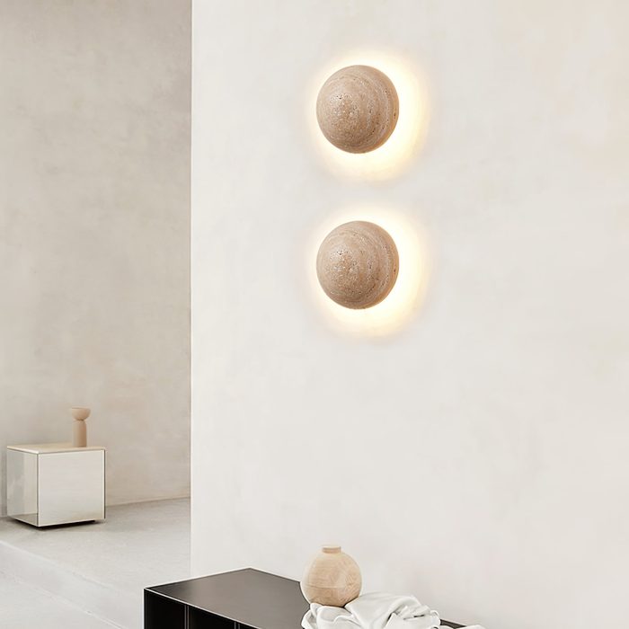Luna Travertine Wall Light - Image 14