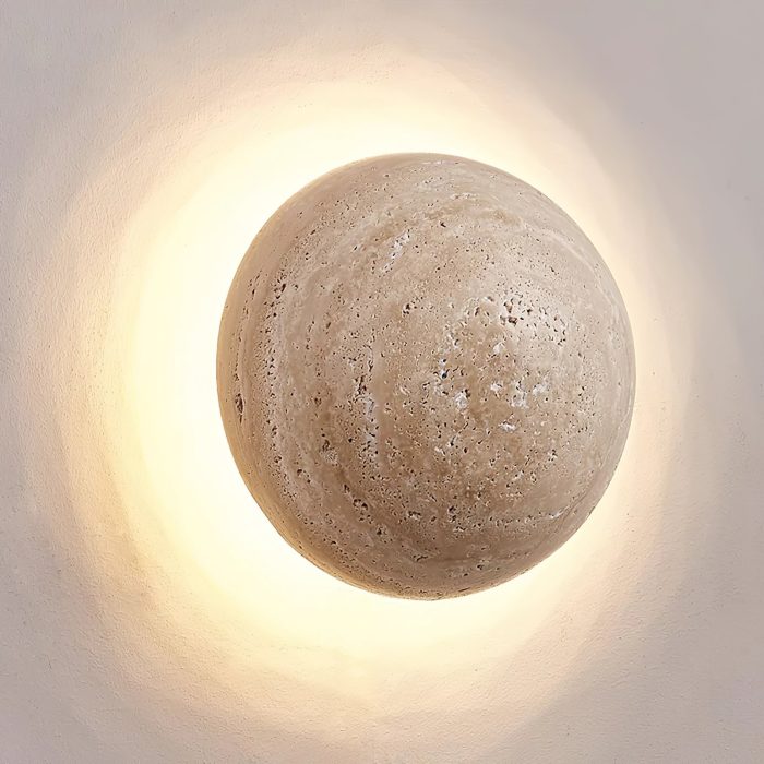 Luna Travertine Wall Light - Image 16