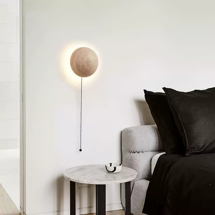 Luna Travertine Wall Light - Image 7