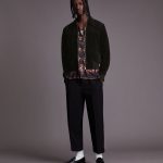 Halcrow suede leather black jacket for men