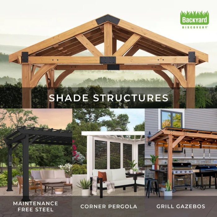 Arlington 12′ X 12′ Solid Wood Patio Gazebo - Image 13