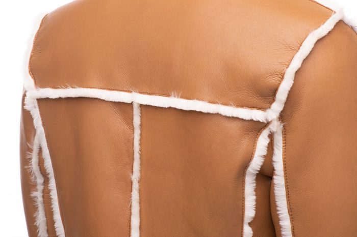 Ace Western Long Shearling Coat - Image 4