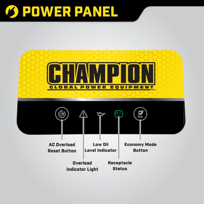 Champion Power Equipment 2000-Watt Stackable Portable Inverter Generator - Image 2