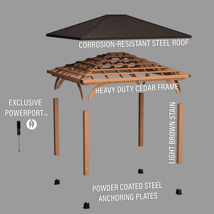 14×12 Barrington Gazebo - Image 14