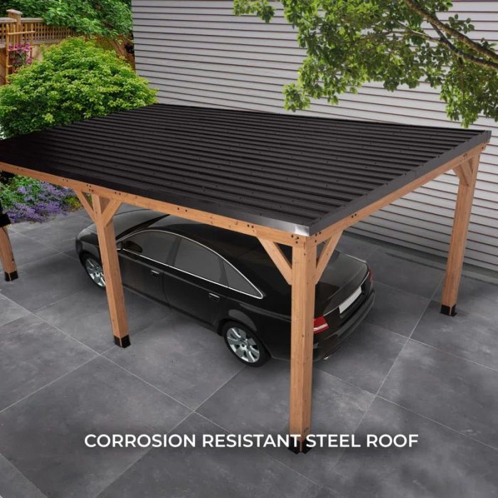 20′ X 12′ Kingsport Carport Gazebo - Image 10