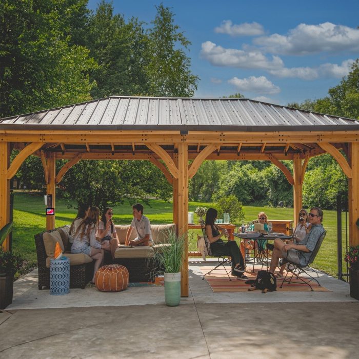 20×12 Barrington Gazebo/Carport - Image 6