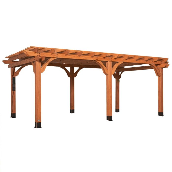 20×12 Beaumont Pergola - Image 3