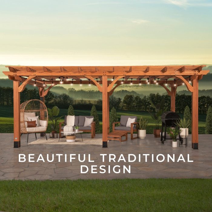 20×12 Beaumont Pergola - Image 7