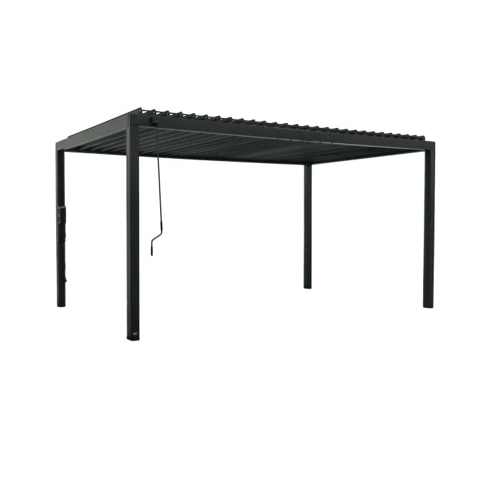 16×10 Sarasota Steel Louvered Pergola - Image 2