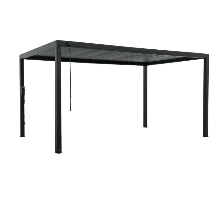 16×10 Sarasota Steel Louvered Pergola - Image 14