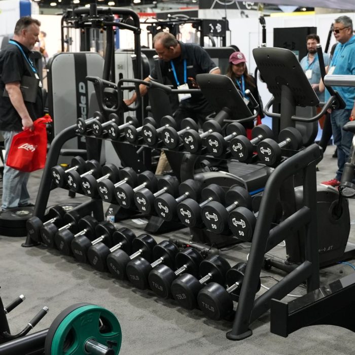 3-Tier Commercial Dumbbell Rack – Black - Image 2