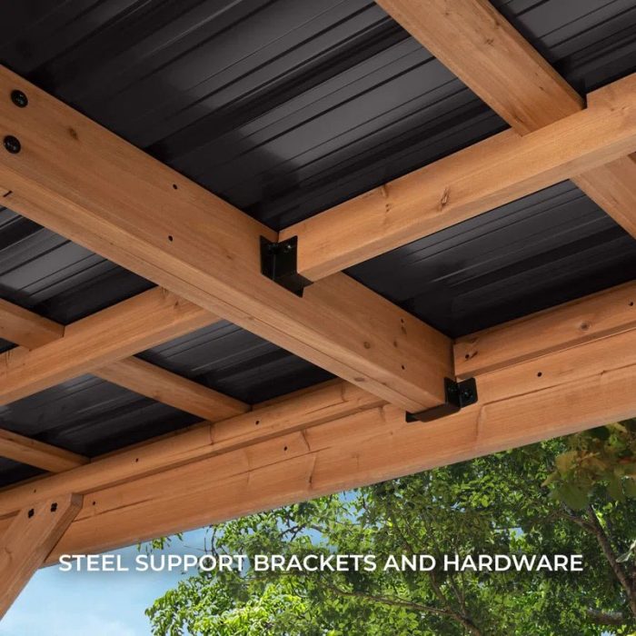 20′ X 12′ Kingsport Carport Gazebo - Image 9
