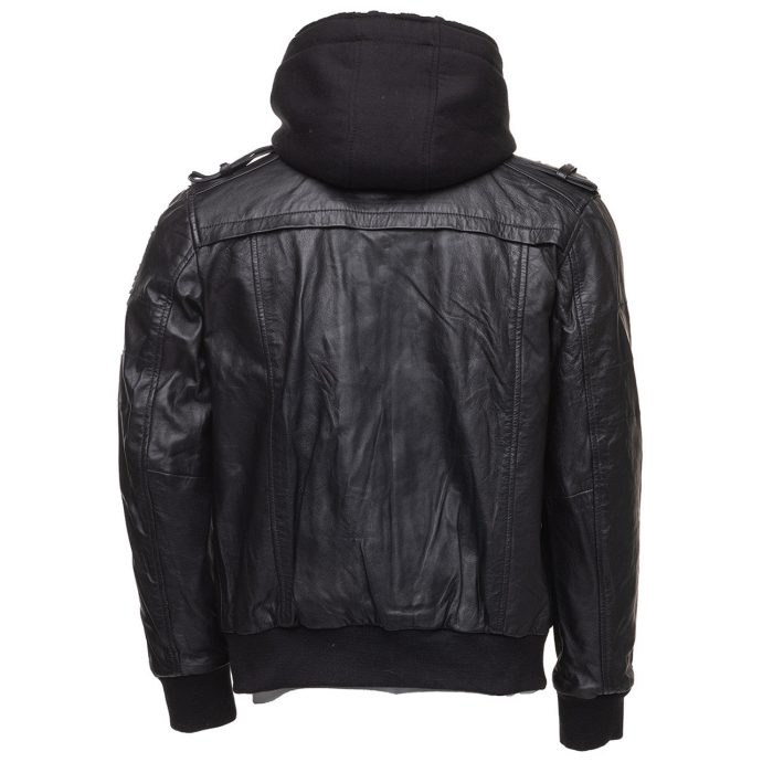 Daniel Clark – Iron Hawk Hooded Bomber Jacket - Image 2