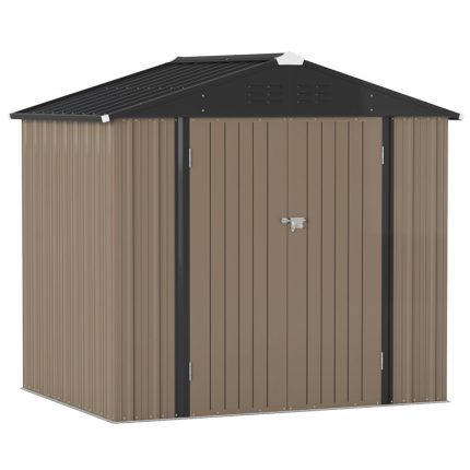 8 ft. W x 6 ft. D Metal Storage Shed