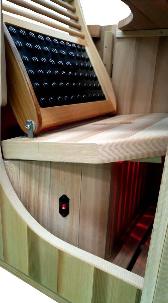 Essential Lounge Half Sauna - Image 12